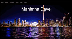 Desktop Screenshot of mahimnadave.com